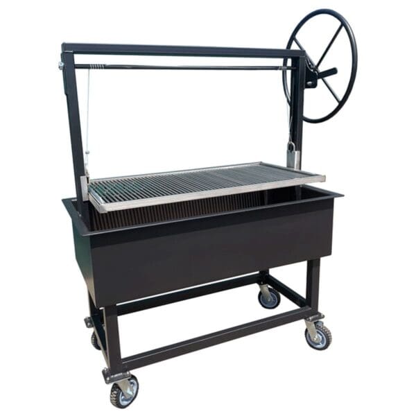 Portable Santa Maria wood charcoal - crank it up grills