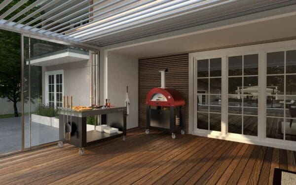 ALFA Brio Red gas patio oven
