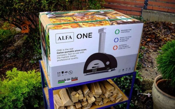 ALFA One patio oven boxed