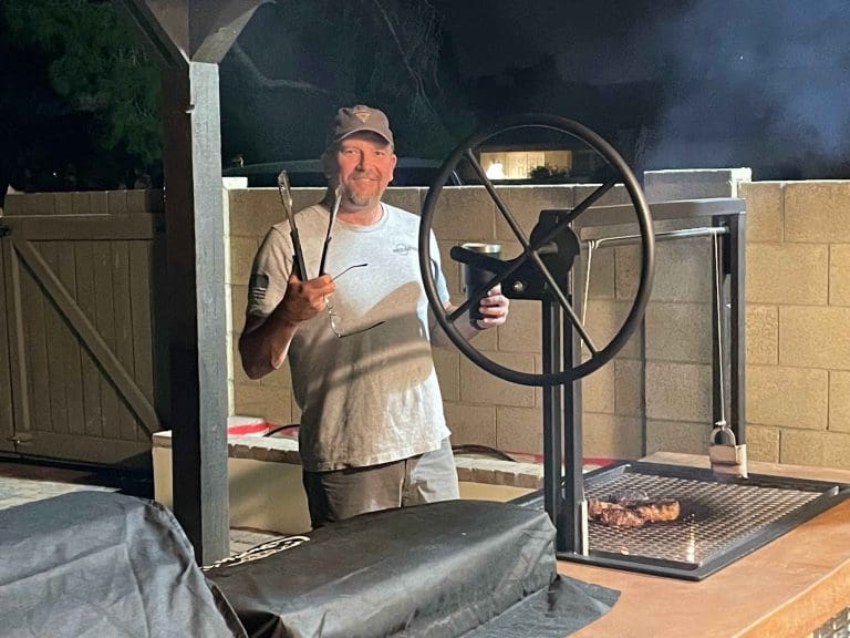 36 steel firebox installed customer photo