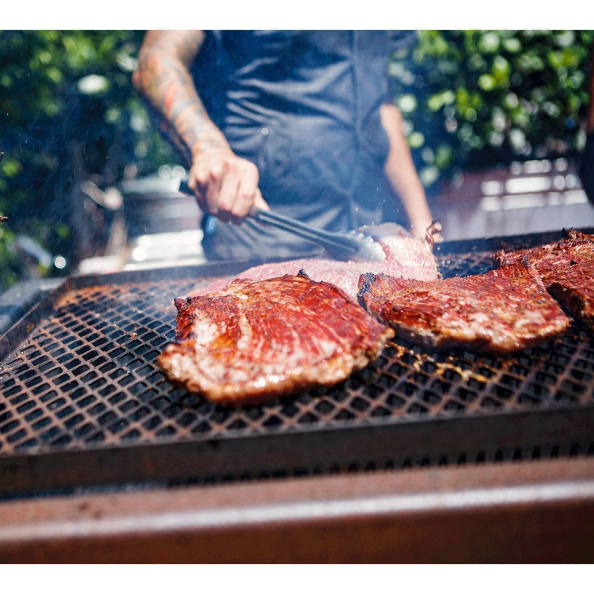JD Fabrications Argentine grills at Novacento Miami