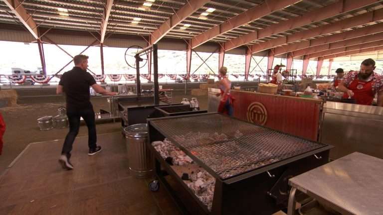 Gordon Ramsy helping Bri with Argentine Style BBQ Grills