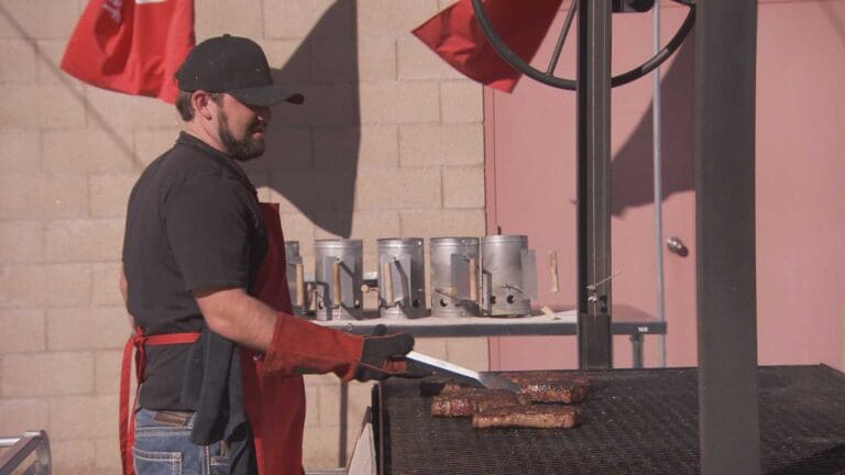 red team master chef grilling